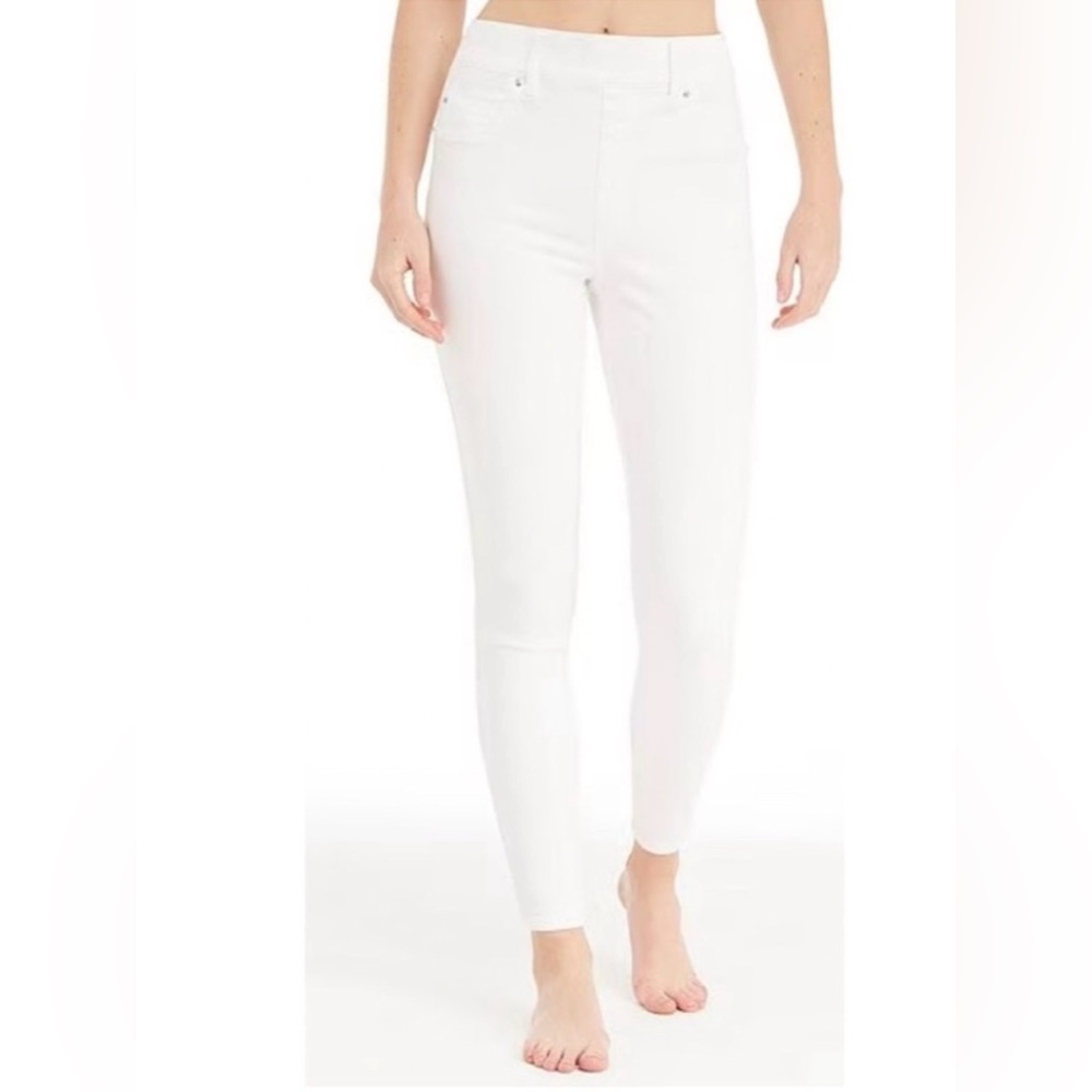 NWT SPANX szM Women's White Skinny Ankle Jean-ish Leggings…27” inseam…
